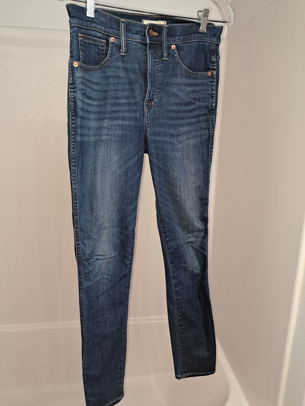 Madewell Dark Indigo Skinny Jeans